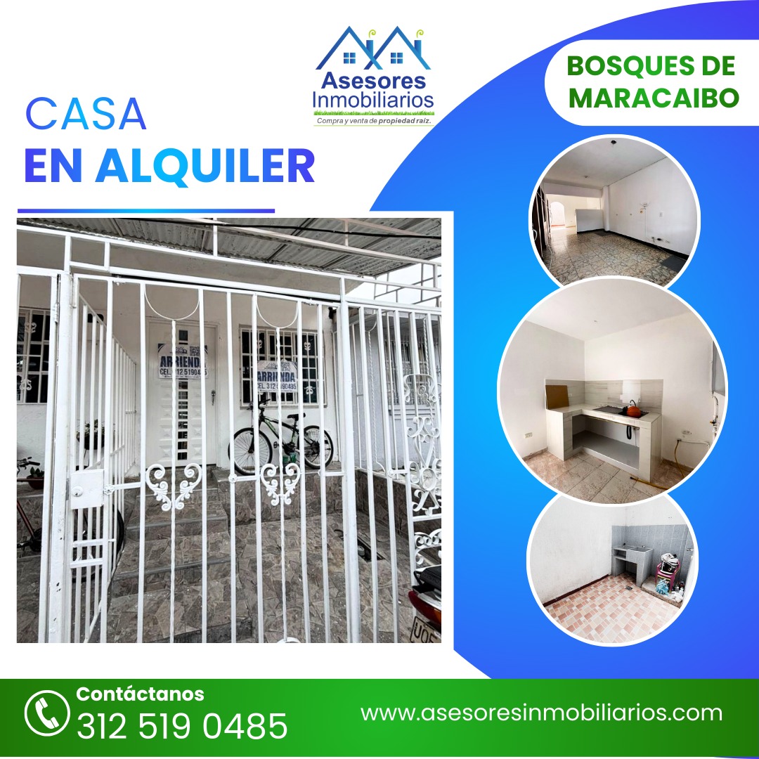 Casa en alquiler en Bosques de Maracaibo