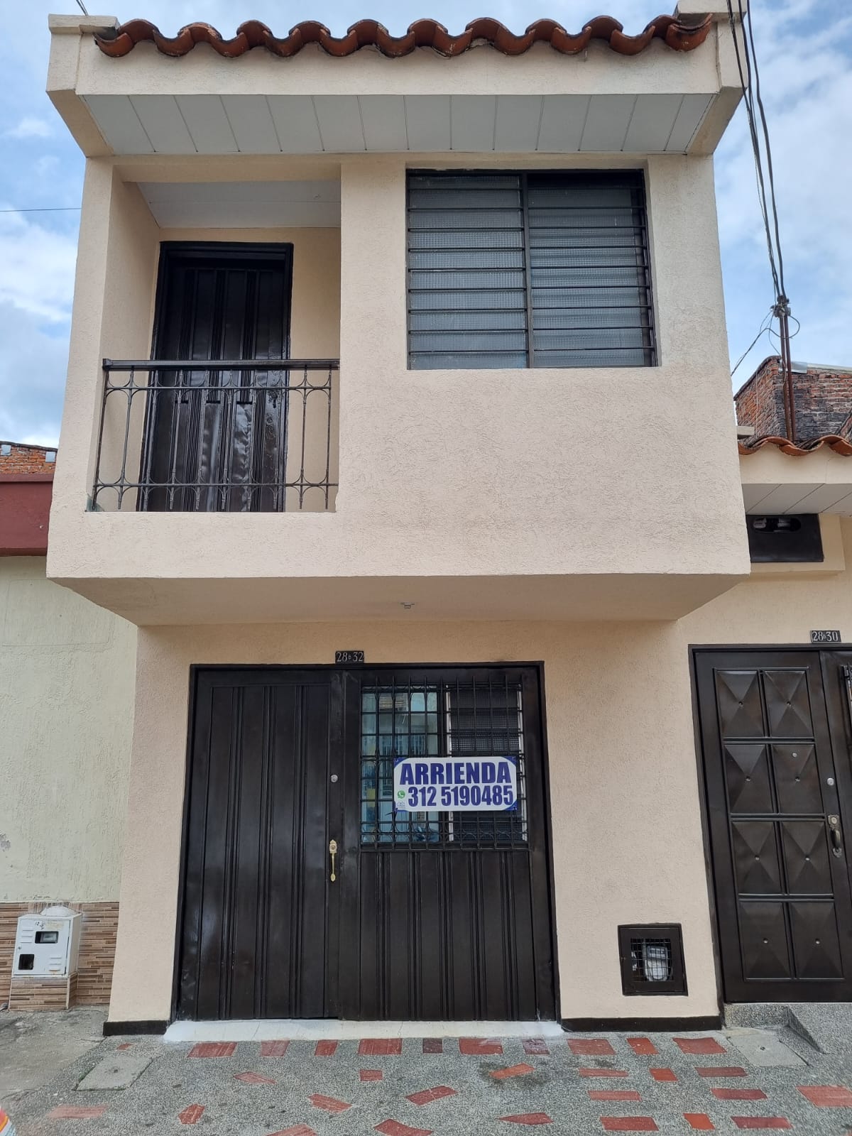 Alquiler de casa en el barrio Popular