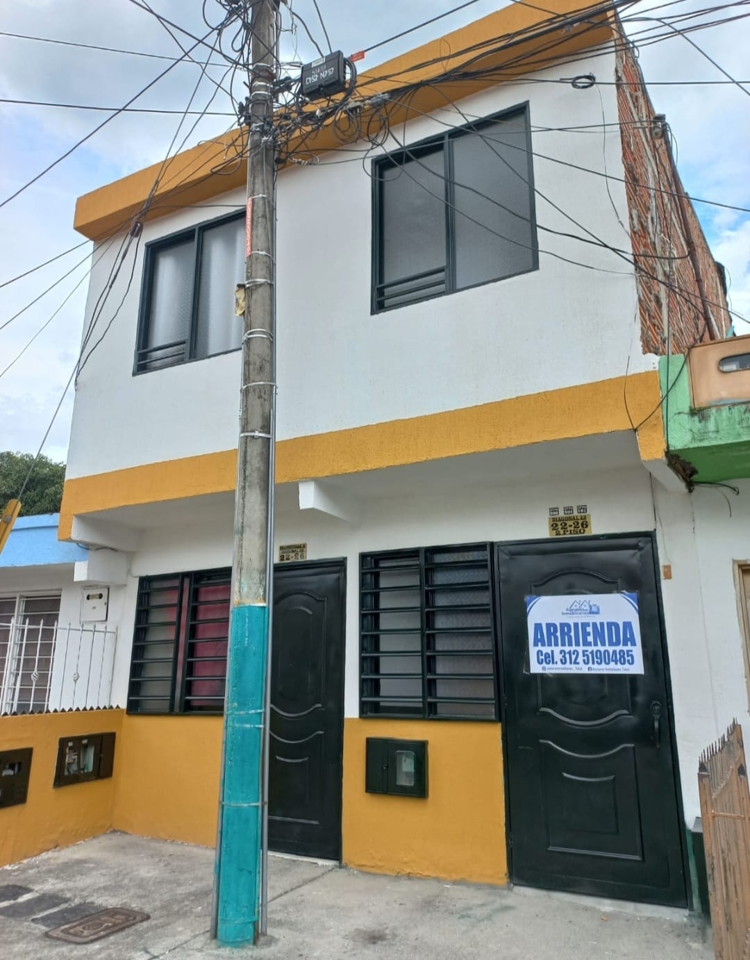 Apartamento en alquiler en el Barrio Porvenir – Tuluá