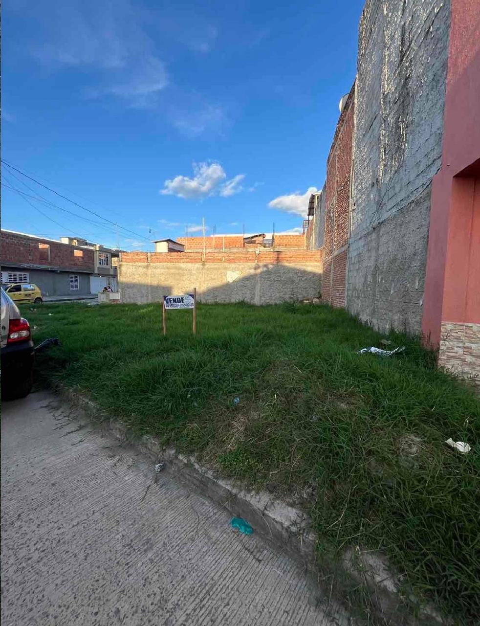 venta de lote esquinero en Tuluá valle barrio Santa Inés - Imagen 2